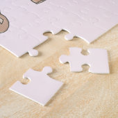 DANCER Pink Ballet Ballerina Tap Dance Teacher ジグソーパズル (側面)