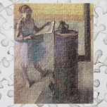 Dancer Resting by Edgar Degas, Vintage Ballet Art ジグソーパズル<br><div class="desc">Dancer Resting (c.1879-80) by Edgar Degas is a vintage impressionist fine art portrait painting featuring a ballerina backstage in a beautiful tutu reading a newspaper by the heater. About the artist: Edgar Degas (1834-1917) is regarded as one of the founders of Impressionism although he preferred realism and to be called...</div>