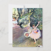 Dancer with a Bouquet of Flowers by Edgar Degas (正面)