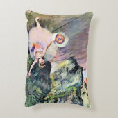 Dancer with a Bouquet of Flowers by Edgar Degas アクセントクッション (裏面(縦))