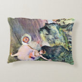 Dancer with a Bouquet of Flowers by Edgar Degas アクセントクッション (裏面)