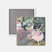 Dancer with a Bouquet of Flowers by Edgar Degas マグネット (正面/裏面)