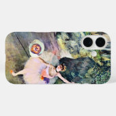 Dancer with a Bouquet of Flowers by Edgar Degas Case-Mate iPhoneケース (裏面 (横))