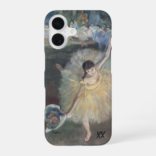 Dancer with Bouquet by Edgar Degas – Personalized  iPhone 16ケース (裏面)