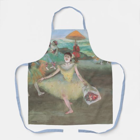 Dancer with Bouquet, Curtsying by Edgar Degas エプロン (正面)