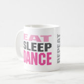 dancerepeat、dancerepeat コーヒーマグカップ (正面左)