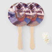 Dancers 1899 Edgar Degas    ハンドファン (正面&裏面)