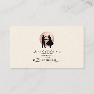 Dancers Business Card (Disco Ball BG v2) 名刺