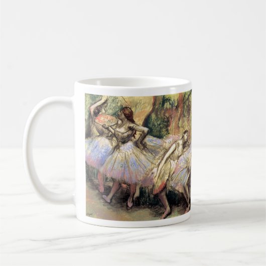 Dancers by Degas コーヒーマグカップ (左)