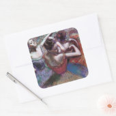 Dancers by Degas スクエアシール (封筒)