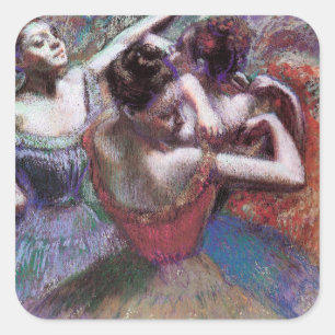 Dancers by Degas スクエアシール