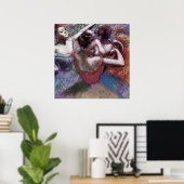 Dancers by Degas ポスター (ホームオフィス)