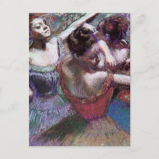 Dancers by Degas ポストカード (正面)