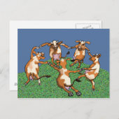 Dancers by Mootise ポストカード (正面/裏面)