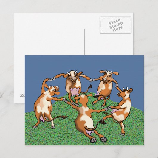 Dancers by Mootise ポストカード (正面/裏面)