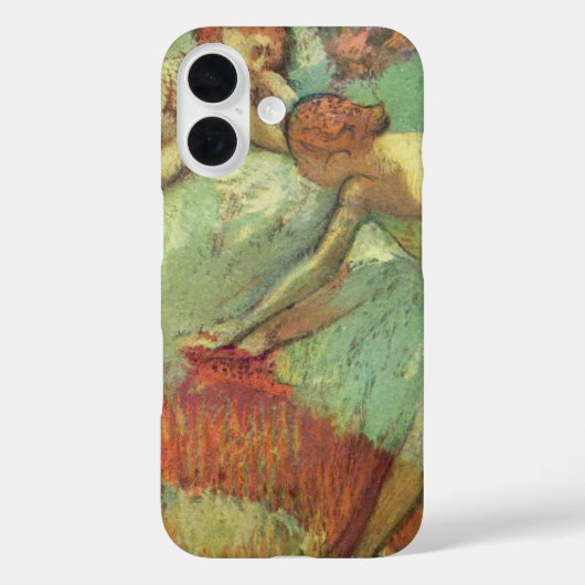 Dancers in Green by Edgar Degas, Dalletヴィンテージ Case-Mate iPhoneケース (裏面)