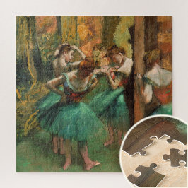 Dancers, Pink and Green by Degas，アート ジグソーパズル