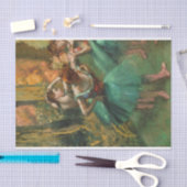Dancers, Pink and Green by Degas，アート 薄葉紙 (クラフト)
