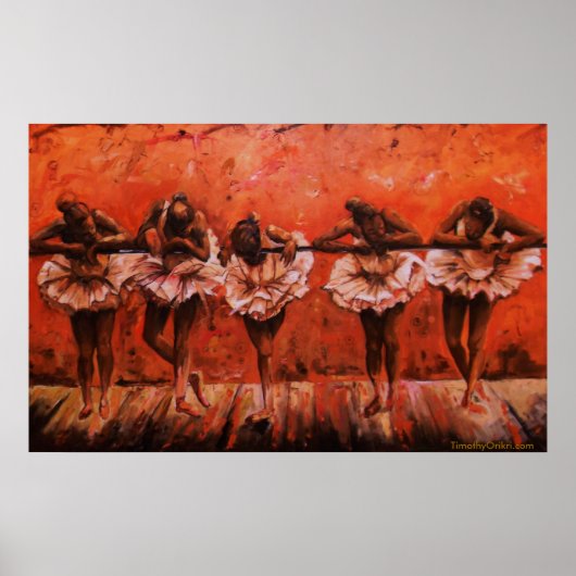 Dancers Secret I - Canvas Print ポスター (正面)