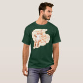 Dancinのおばあさん(ワイシャツ) Tシャツ (正面フル)