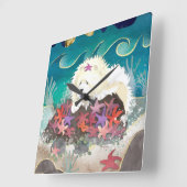 DANCIN WITH THE STARZ Cream Chow – ウォールクロック (傾斜)