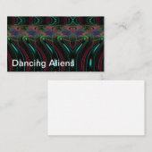 Dancing Aliens (you may change the words) 名刺 (正面/裏面)