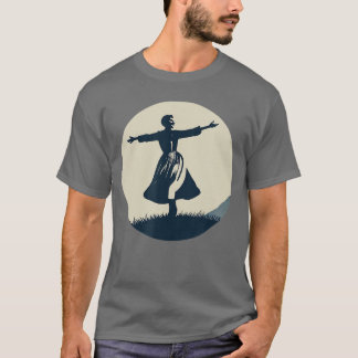 Dancing Alpine Maria Sound of Music Family Musical Tシャツ