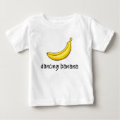 Dancing Banana ベビーTシャツ (正面)