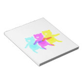 Dancing bears ノートパッド (アングル)