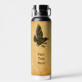 Dancing Blue Raven ウォーターボトル (背面)