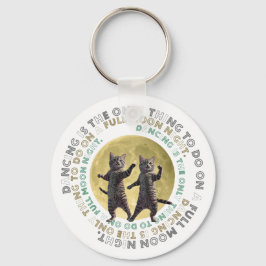 dancing cats-1  キーホルダー