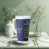 Dancing Christmas Tree Musical Notes Christmas Fun カフェラテマグ