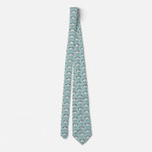 Dancing Cranes Neck Tie ネクタイ (裏面)