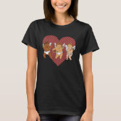 Dancing Cupids Dance Challenge Valentine's Day Cou Tシャツ (正面)