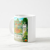 Dancing Daisy Mug コーヒーマグカップ (正面左)