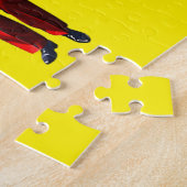 Dancing Donald Trump Christmas Jigsaw Puzzle ジグソーパズル (側面)