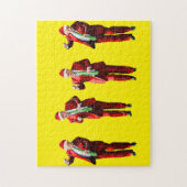 Dancing Donald Trump Christmas Jigsaw Puzzle ジグソーパズル (縦)