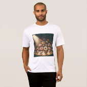 Dancing Doughnuts Surreal Bakery Tシャツ (正面フル)