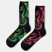 DANCING DRAGONS SOCKS ソックス (左)
