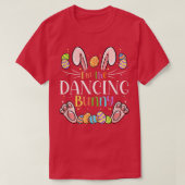 Dancing Easter Matching Family Party Bunny Face Co Tシャツ (デザイン正面)