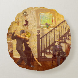 Dancing El Choclo a.k.a. The Tomboy ラウンドクッション