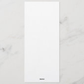 Dancing Feet Sign Wedding Flip Flops Invitation 招待状 (裏面)