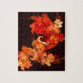 Dancing Firebirds Abstract Art ジグソーパズル (縦)