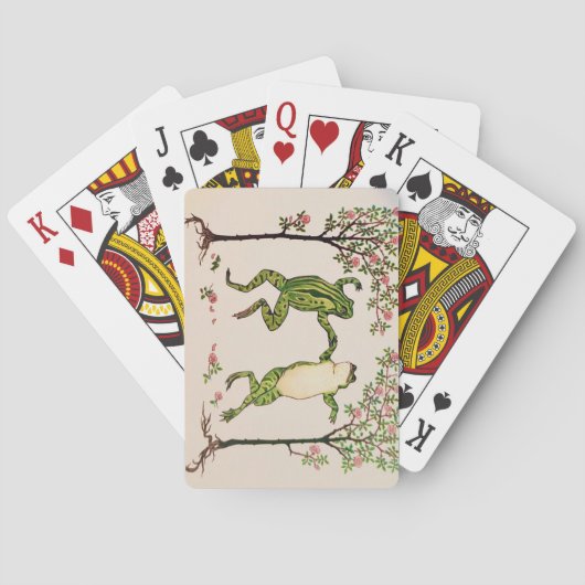 Dancing Frogs Playing Cards トランプ (裏面)