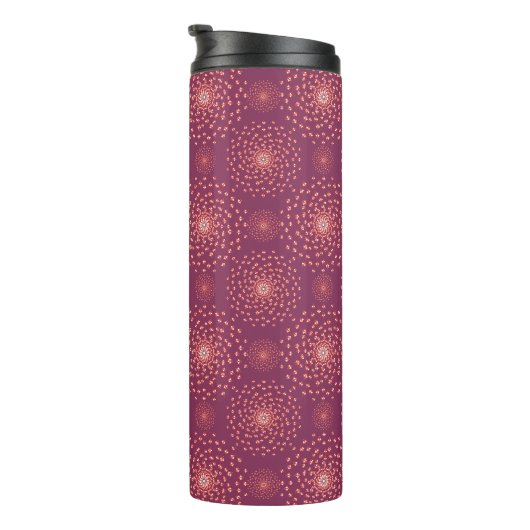 Dancing Galaxy Cosmic Drinkware Pattern タンブラー (回転右)