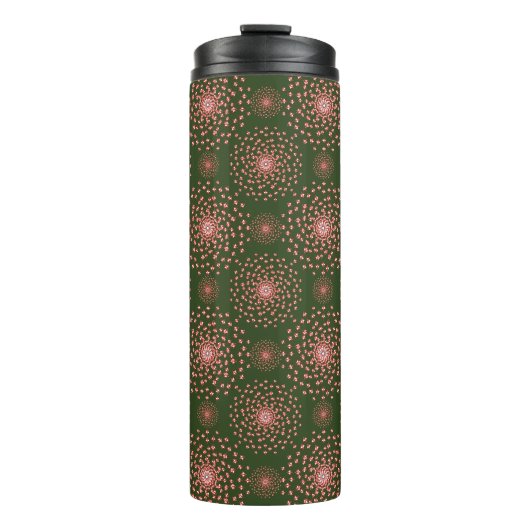 Dancing Galaxy Cosmic Drinkware Pattern タンブラー (正面)