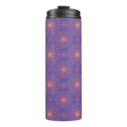 Dancing Galaxy Cosmic Drinkware Pattern タンブラー (正面)