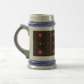 Dancing Galaxy Cosmic Drinkware Pattern ビールジョッキ (左)
