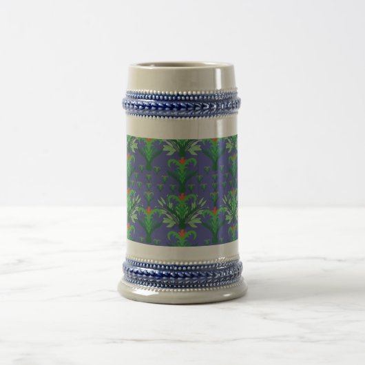 Dancing Galaxy Cosmic Drinkware Pattern ビールジョッキ (中央)