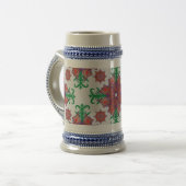 Dancing Galaxy Cosmic Drinkware Pattern ビールジョッキ (正面左)